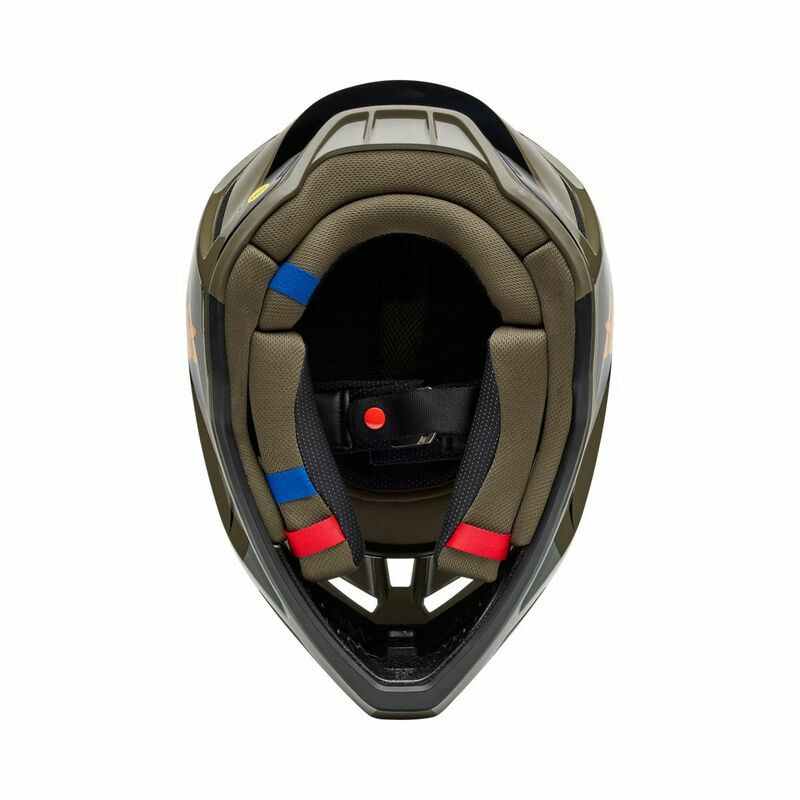 Fox Racing V3 Fade Brown Black Helmet - Speed Addicts