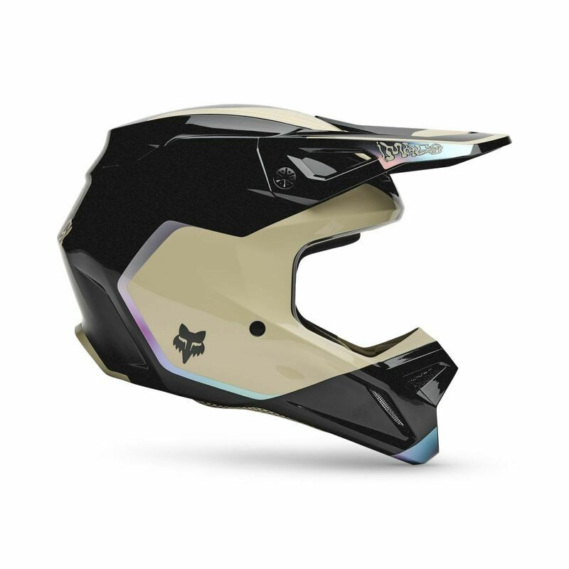 Fox Racing V1 Hello Future Black Helmet