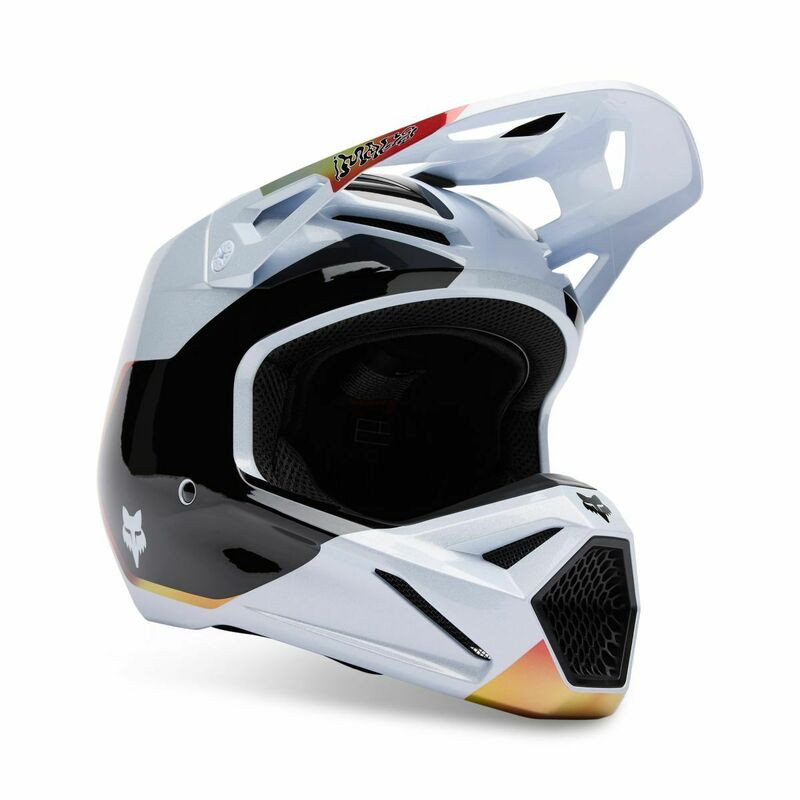 Fox Racing V1 Hello Future White Helmet