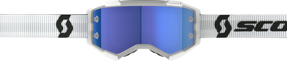 Scott Sports Fury Goggle White Blue Chrome Works - 272828-0002349