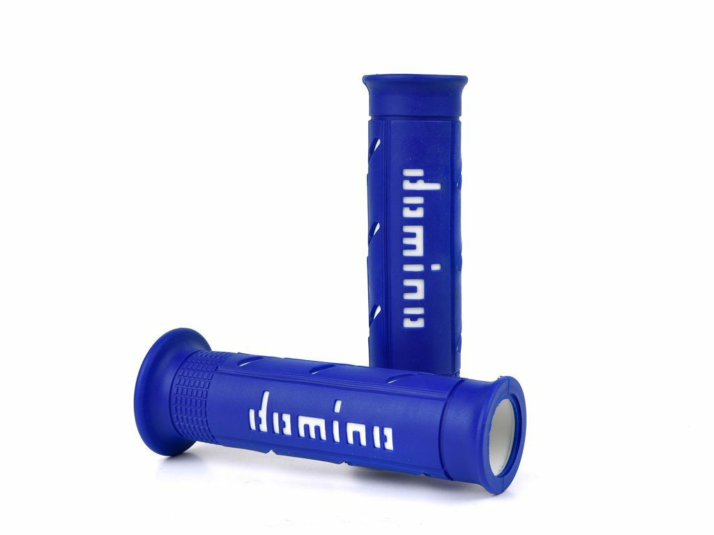 Domino Racing Xm2 Grips Blue/White Pair - A25041C4648C7-0