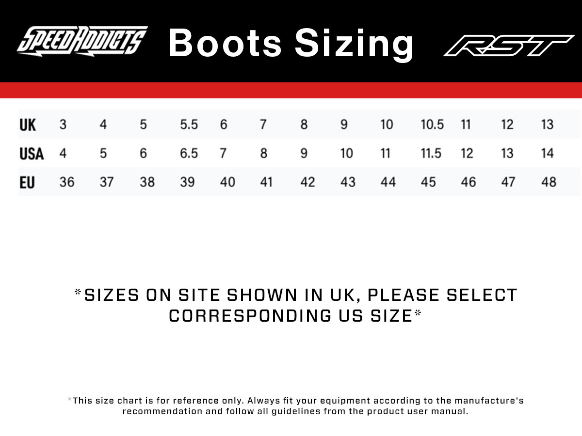 RST Tractech Evo D3O Short Black Boots