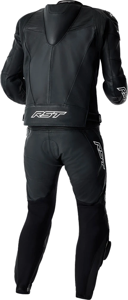 RST Tractech Evo 5 D3O Black White Leather Jacket