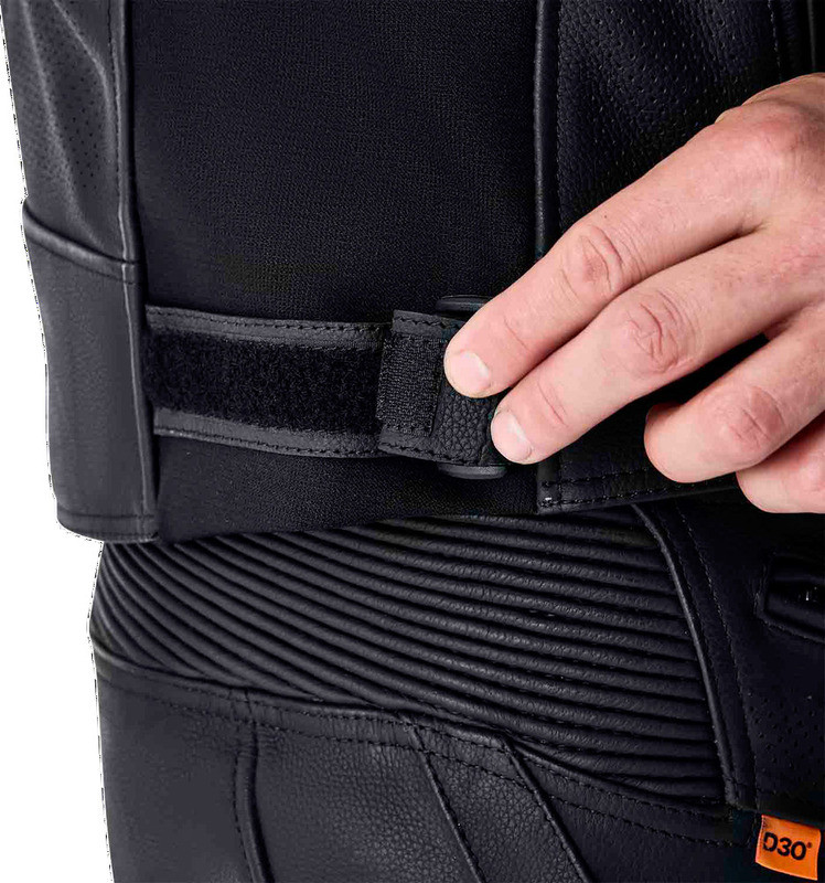 RST Tractech Evo 5 D3O Black White Leather Jacket