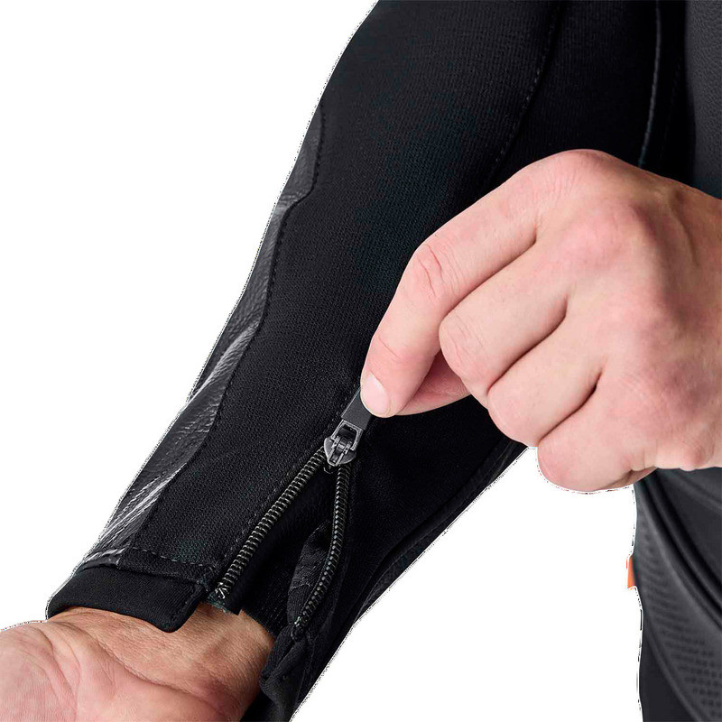 RST Tractech Evo 5 D3O Black White Leather Jacket