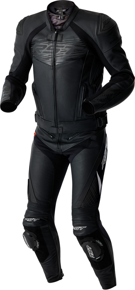 RST Tractech Evo 5 D3O Black Leather Jacket