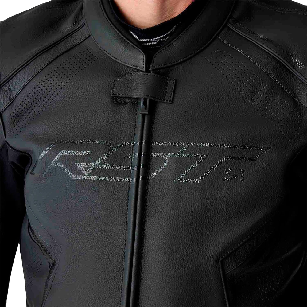 RST S1 D3O Leather Black Jacket