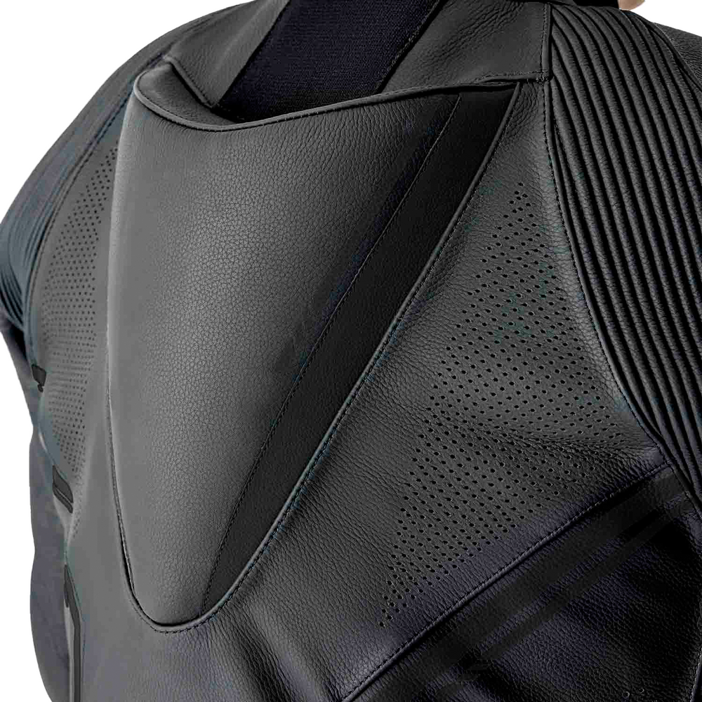 RST S1 D3O Black Leather Suit