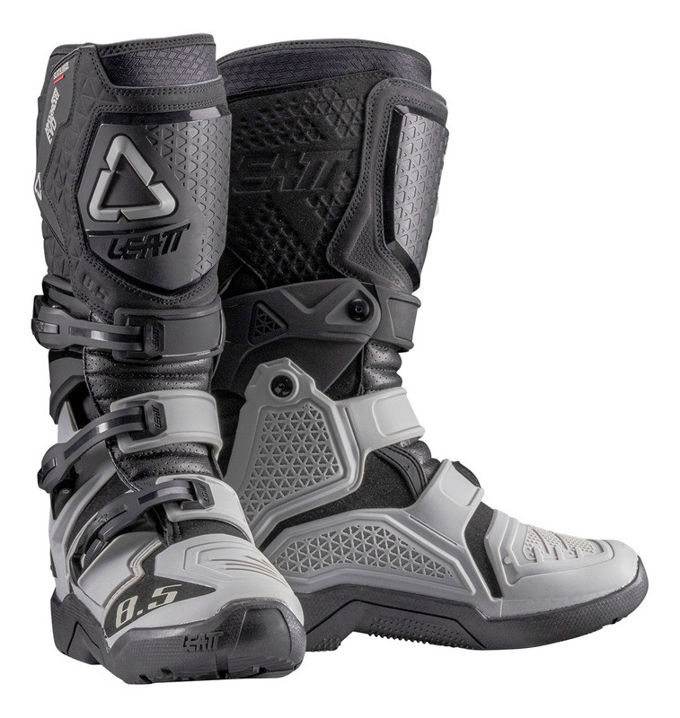 テラバイト Leatt ADV HydraDri 8.5 Black Grey Boots - Speed Addicts