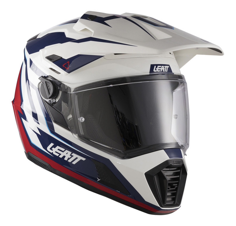 Leatt ADV 7.5 V26 Royal Blue Red Helmet Kit