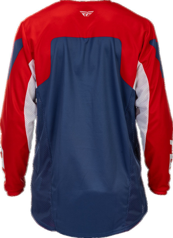 Fly Racing Kinetic Red White Blue Jersey