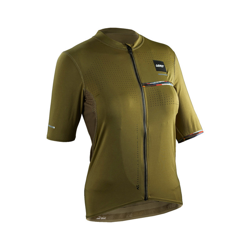 Leatt MTB Endurance 5.0 Cargo Women Brass Brown Jersey