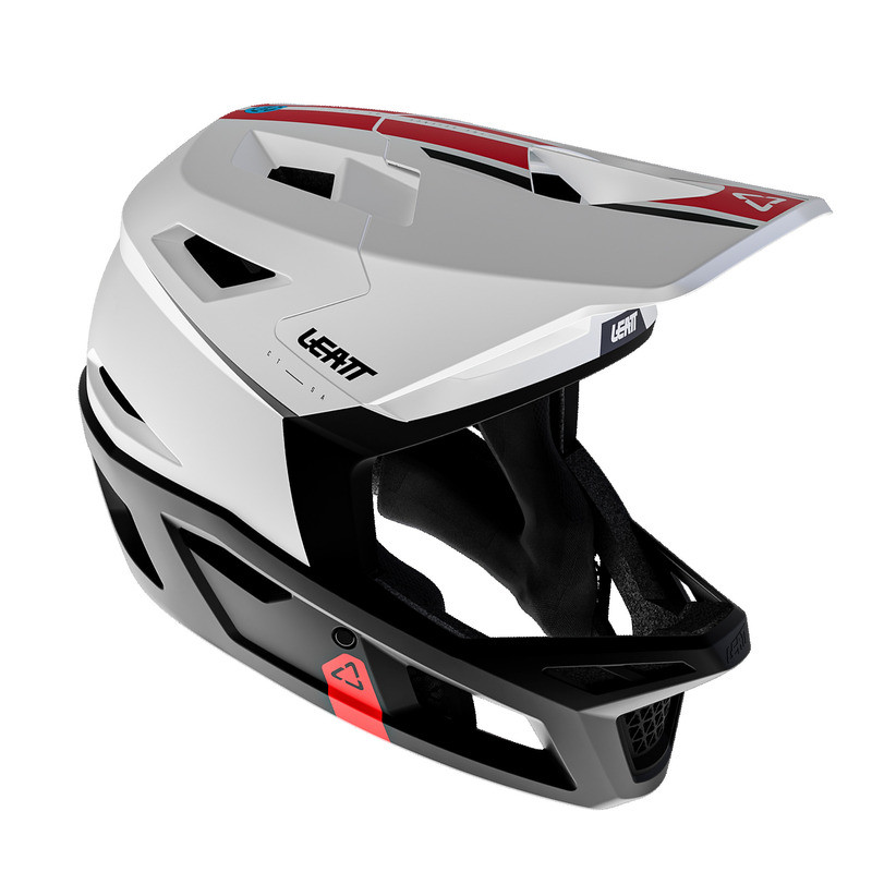 Leatt MTB Gravity 4.0 Black White Helmet