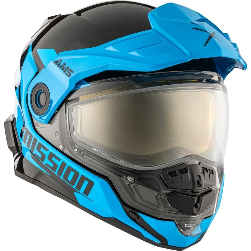 CKX Mission Alaska Blue Electric Shield Helmet