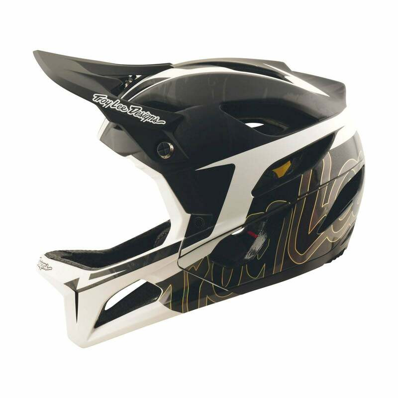 Troy Lee Designs Stage Neauwave Alpine Black Helmet