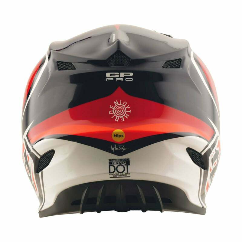 Troy Lee Designs GP Pro Crossover Navy Red Helmet