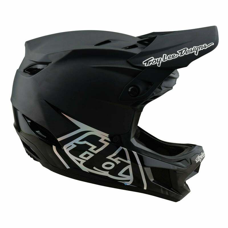 Troy Lee Designs D4 Carbon Stealth Black Helmet