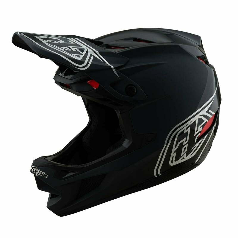 Troy Lee Designs D4 Polyacrylite Shadow Black Helmet