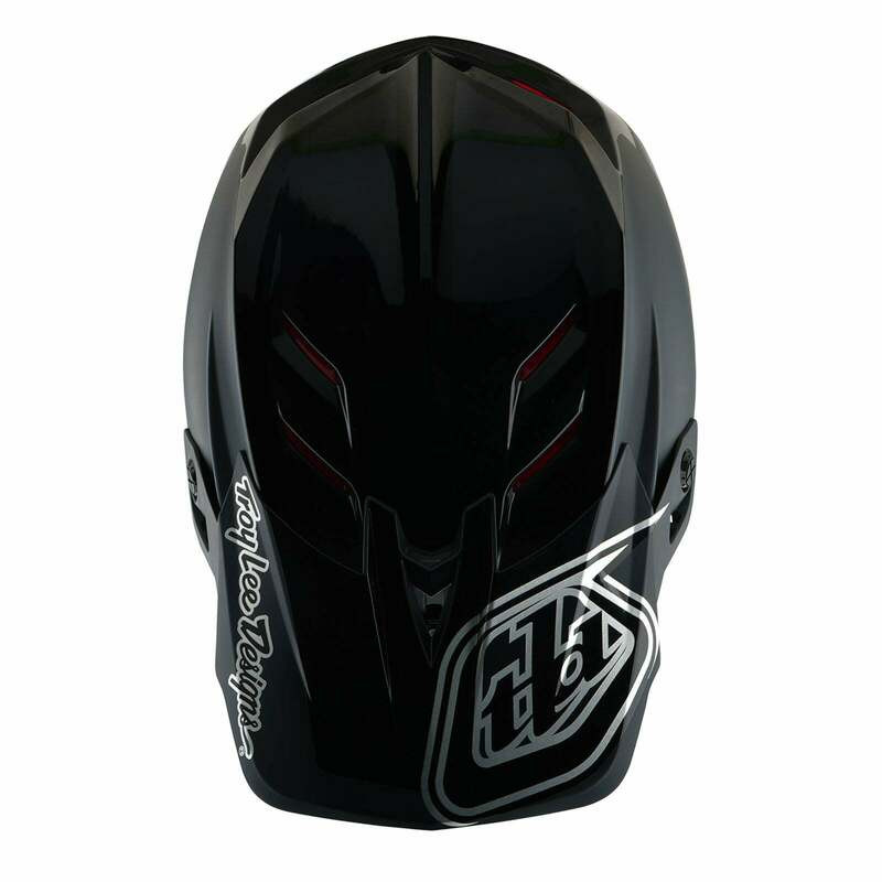 Troy Lee Designs D4 Polyacrylite Shadow Black Helmet