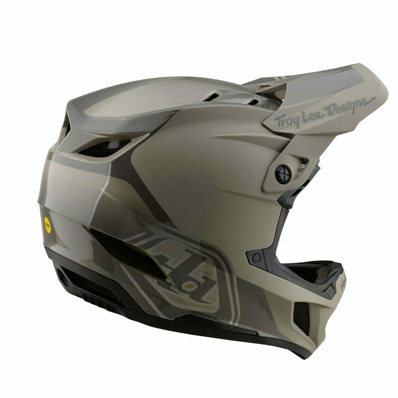 Troy Lee Designs D4 Polyacrylite Shadow Timber Helmet