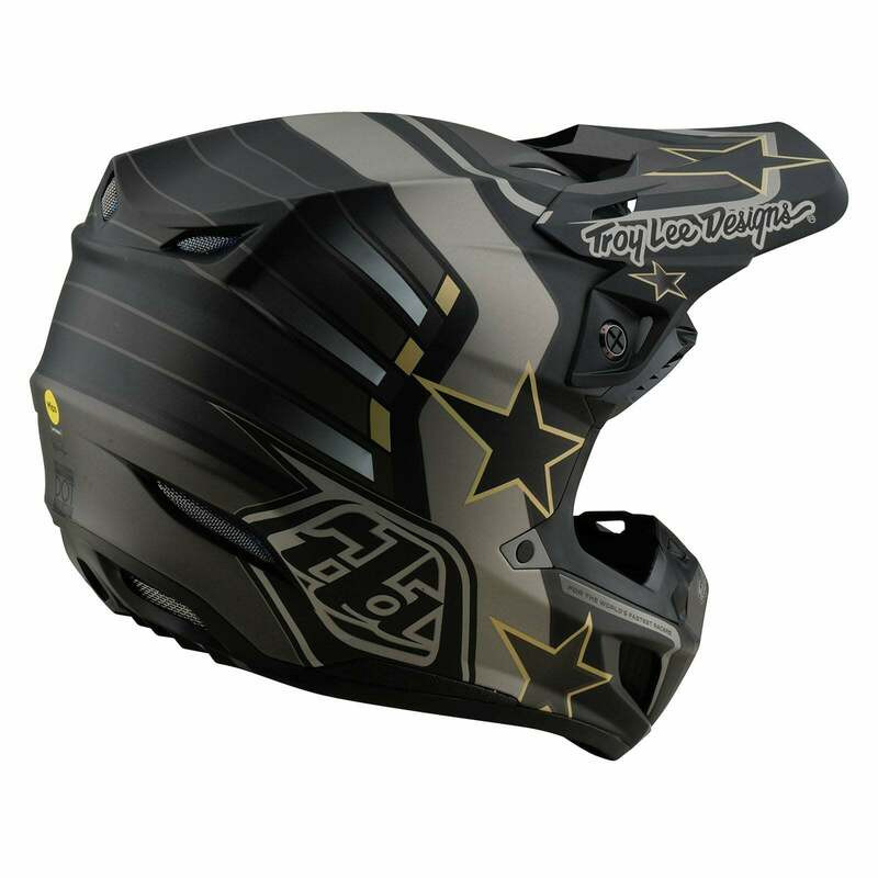 Troy Lee Designs SE5 Composite Rays Black Helmet