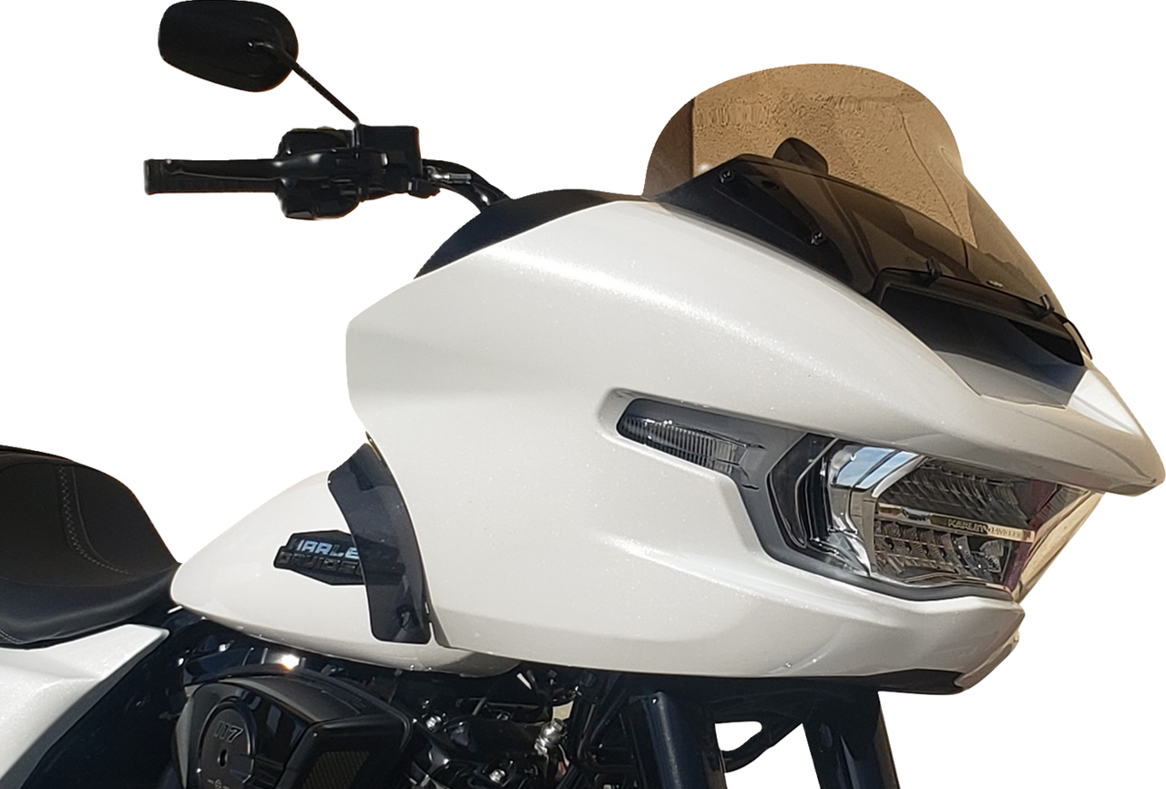 Wind Vest Windshield 10-1/2" Light Smoke FLTRX/SE/STSE - 57-1010