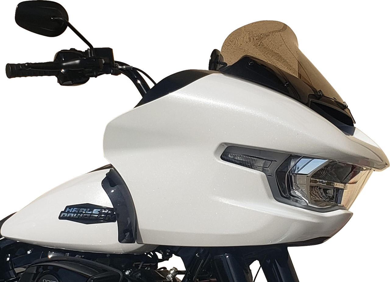 Wind Vest Windshield 10-1/2" Light Smoke FLTRX/SE/STSE - 57-1010
