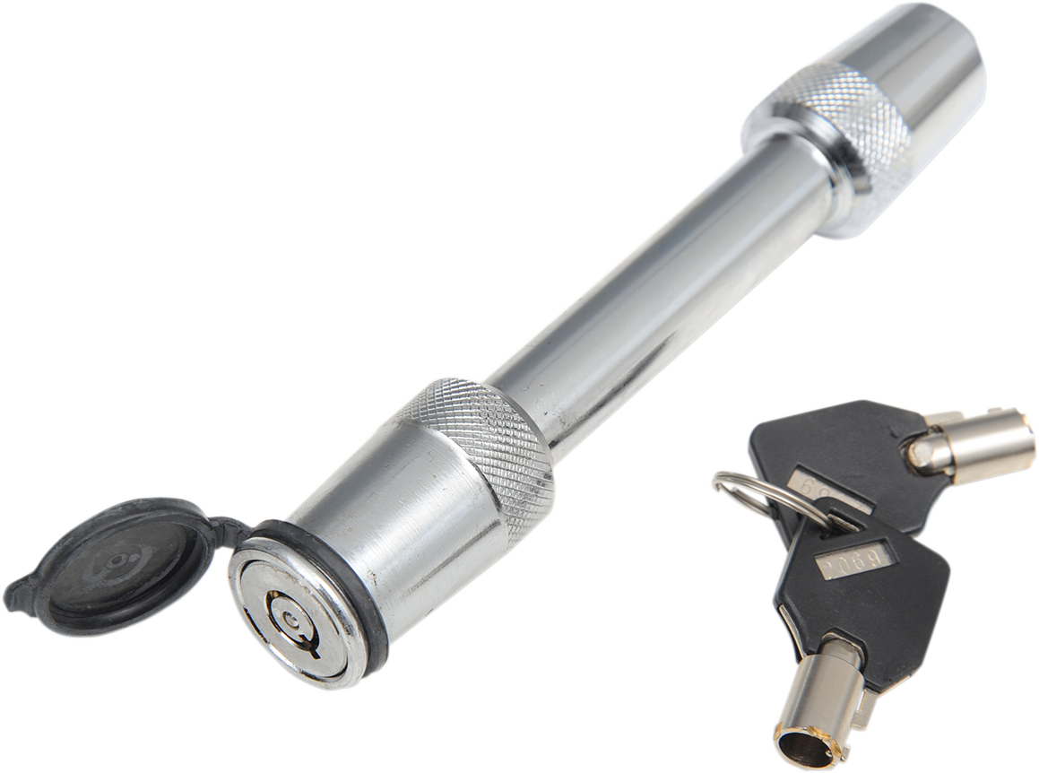 Trimax Receiver Lock With Key 5/8" Chrome - T3