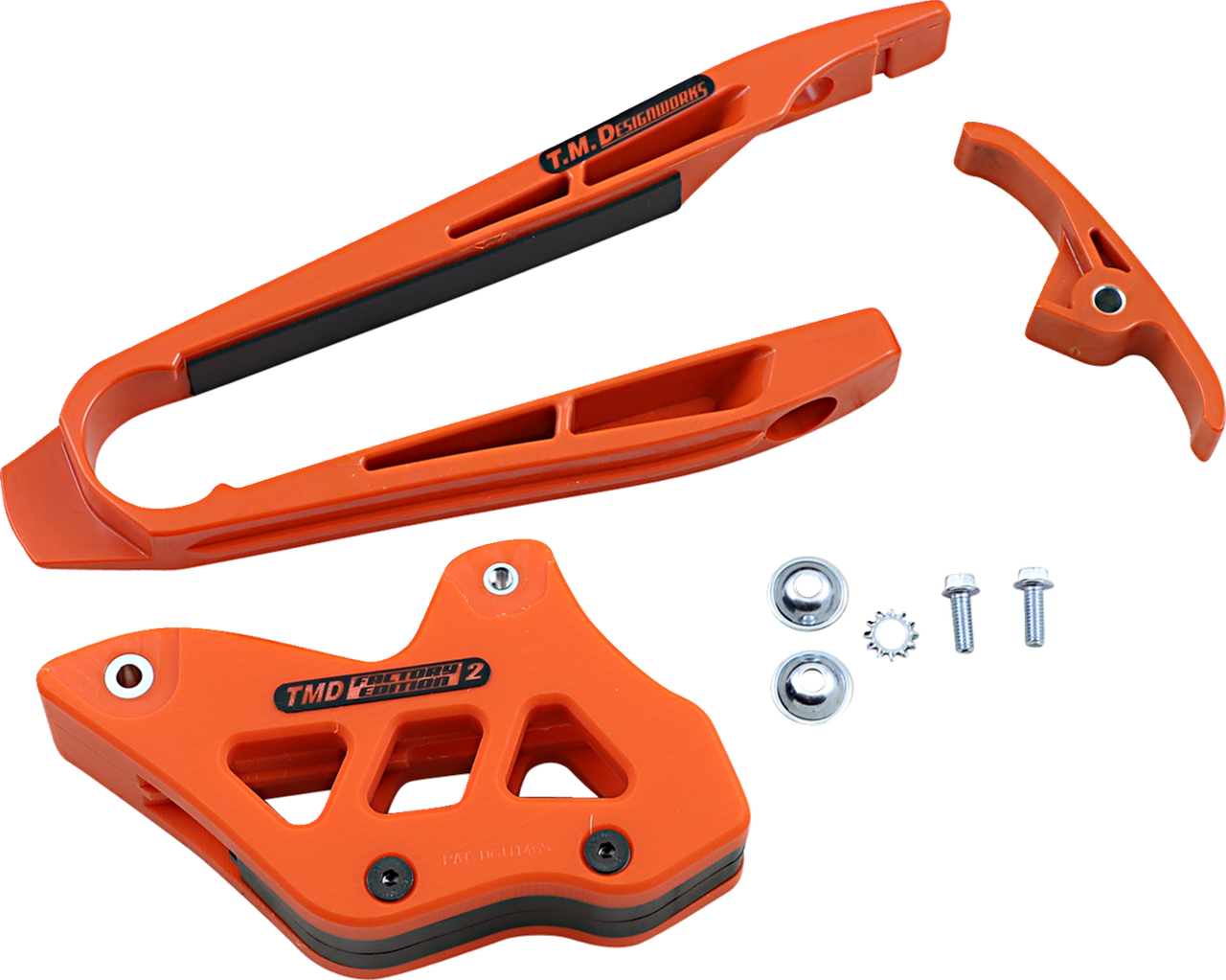 TM Designworks Chain Guide/Slider KTM Orange - DCK-ORK-OR - Speed Addicts