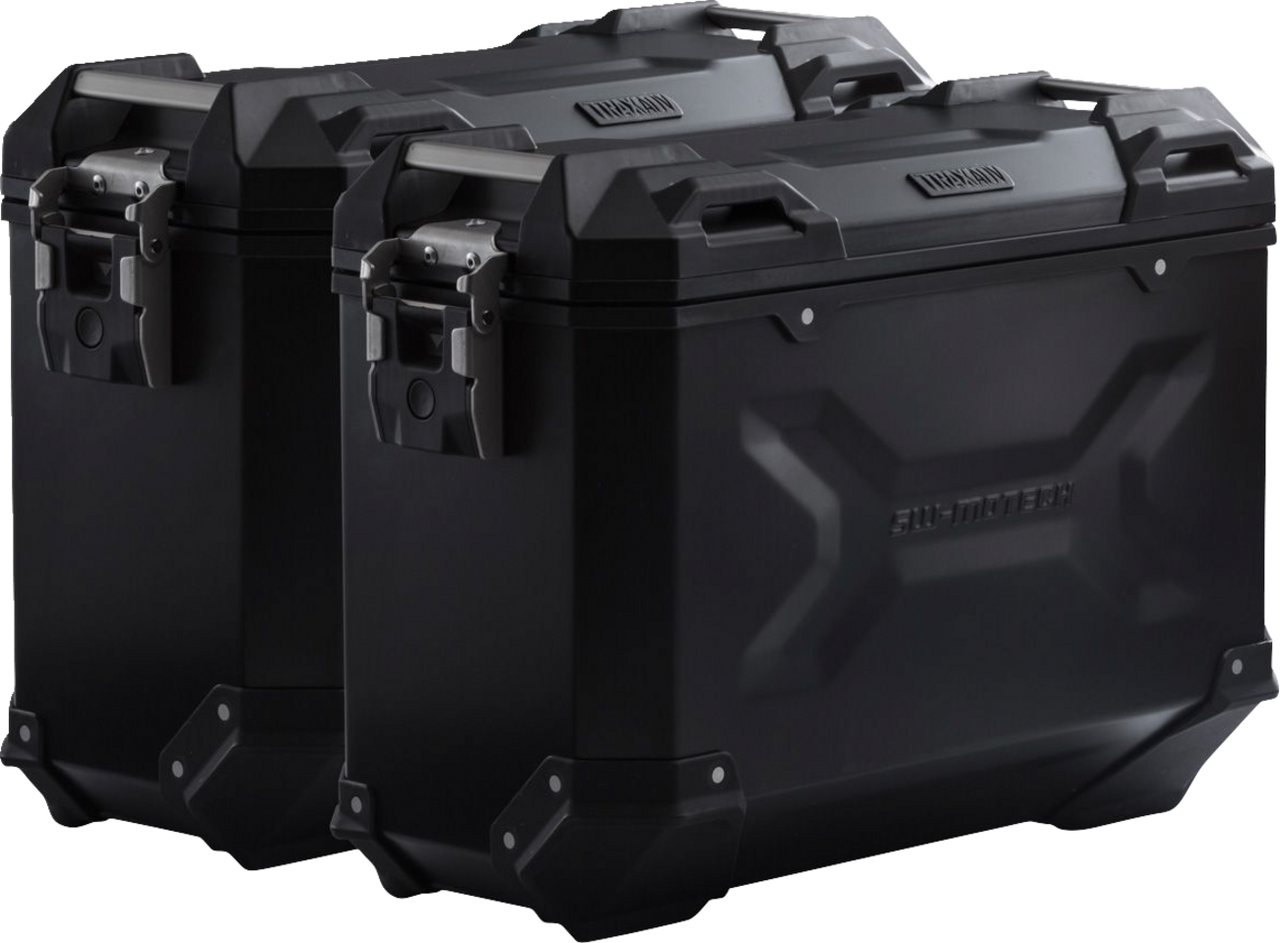 SW-Motech TRAX ADV Aluminum Case System Black BMW R 1300 GS '24 - KFT.07.975.70000/B