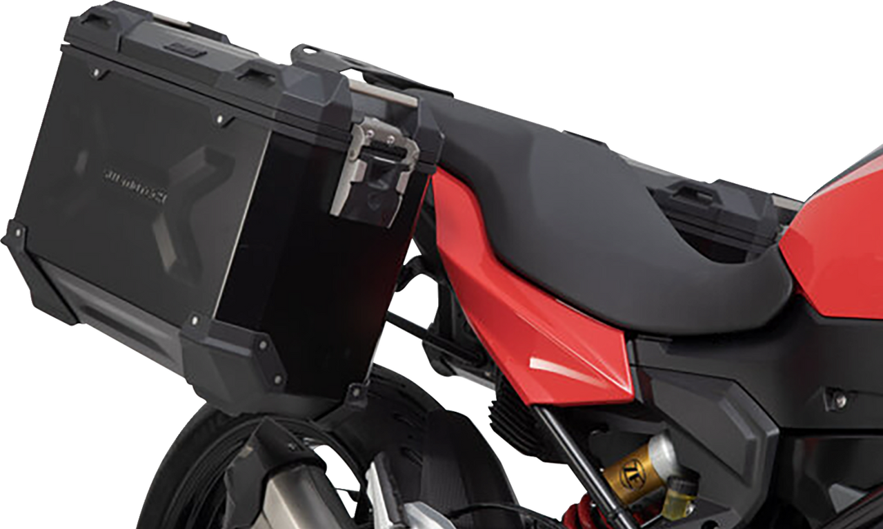 SW-Motech TRAX ADV Aluminum Case System Black BMW F 900 '20-'24 - KFT.07.949.70000/B