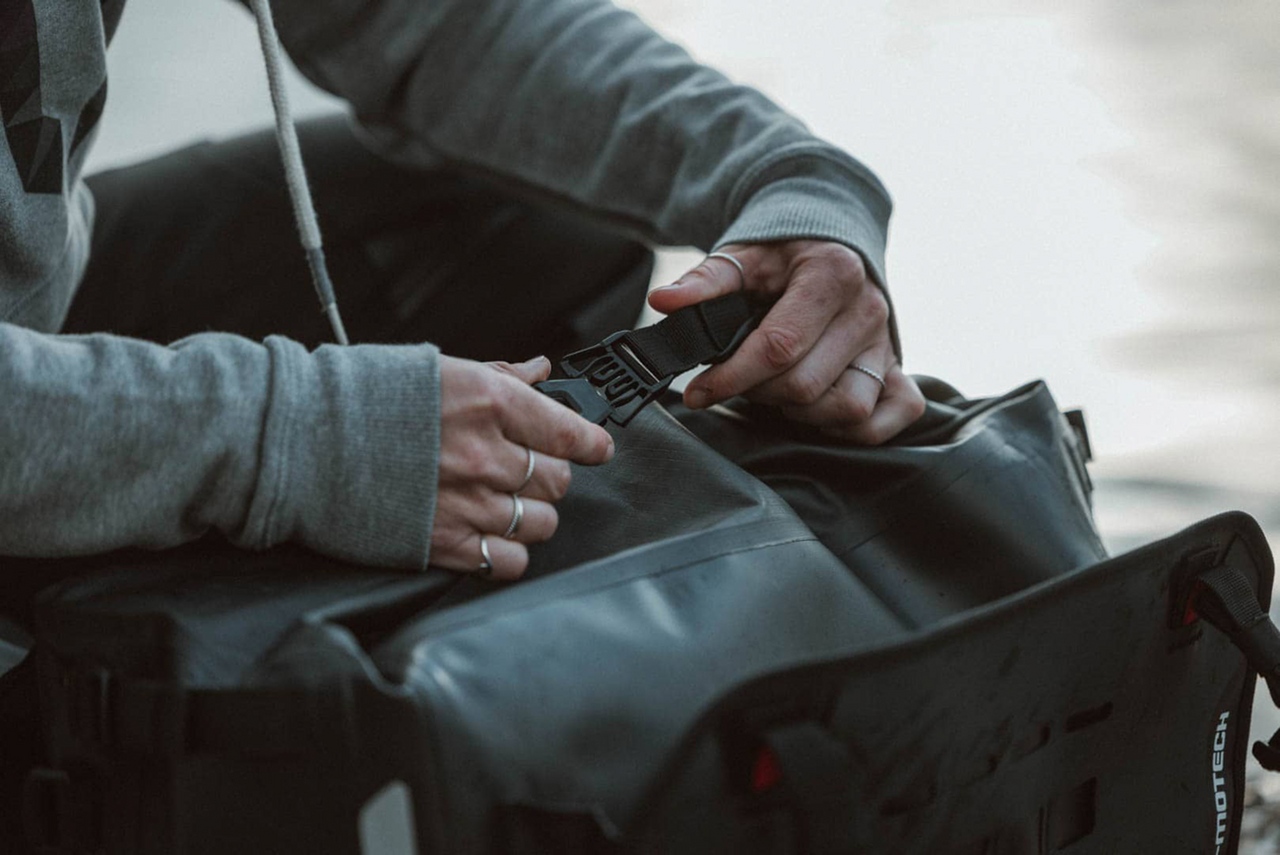 SW-Motech SysBag Side Bag System Black Honda CB500/CBR500 '13-'23 - BC.SYS.01.400.21000B