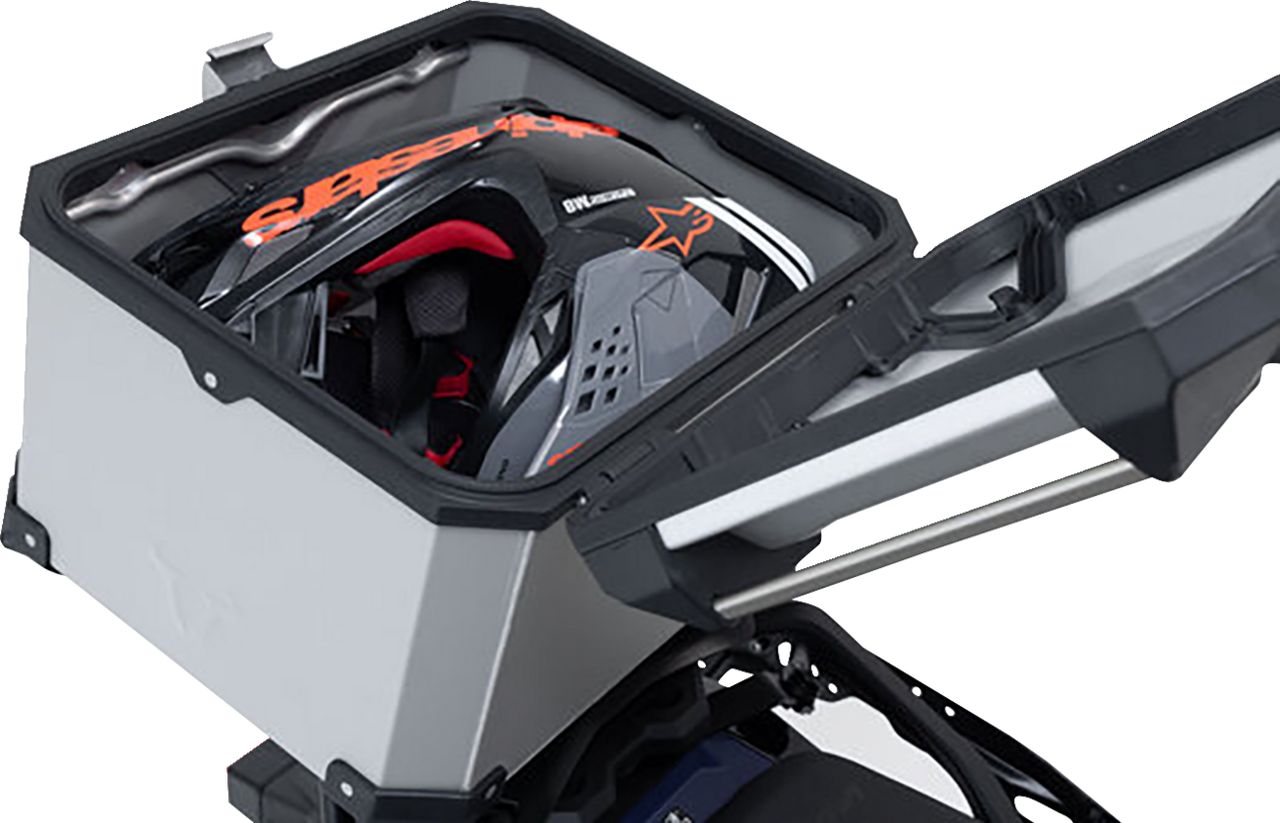 SW-Motech TRAX ADV Top Case System Silver Honda CB500/CBR500/NX500 '13-'24 - GPT.01.373.70000/S