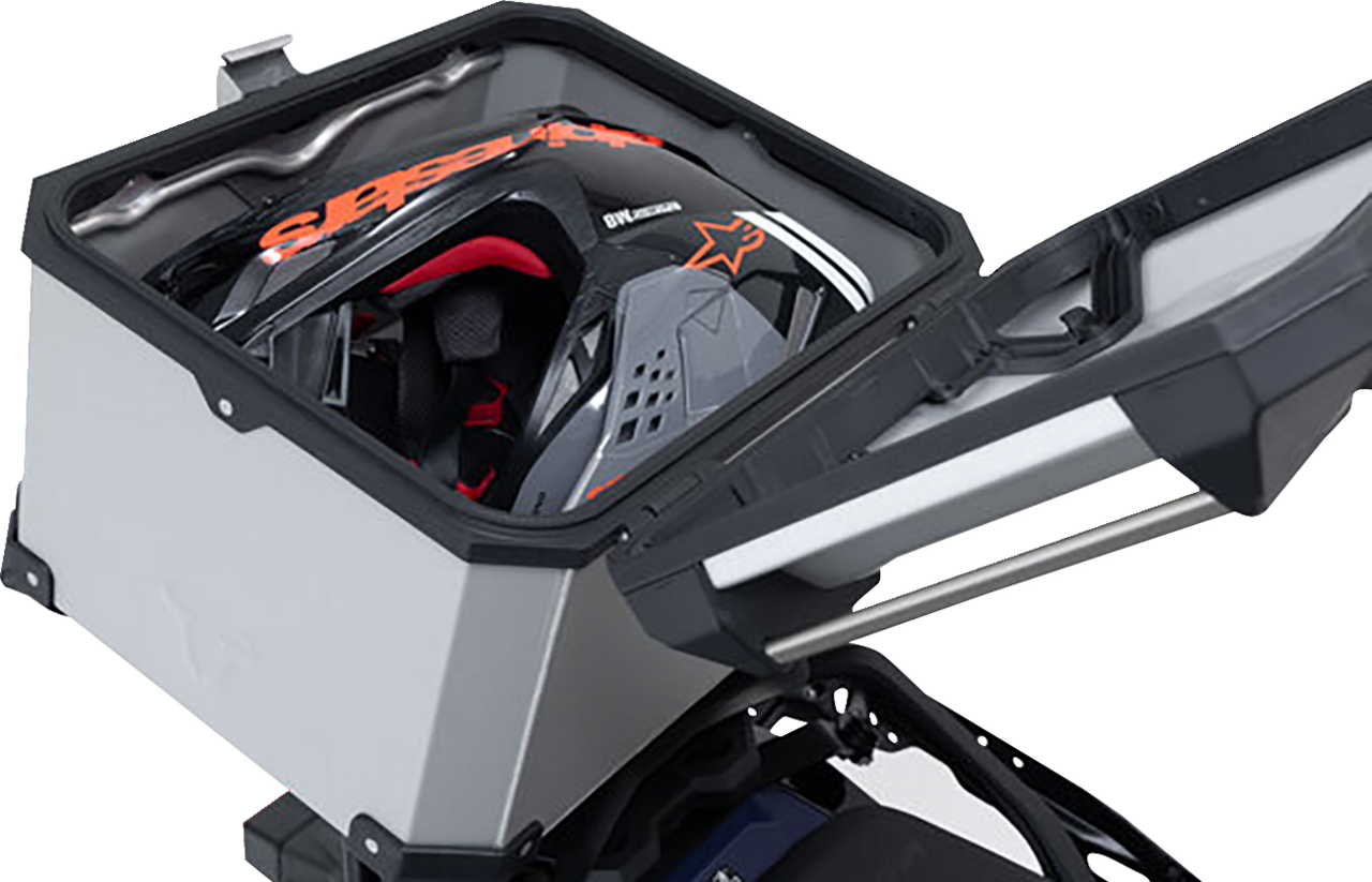SW-Motech TRAX ADV Top Case System Silver Honda CB500/CBR500/NX500 '13-'24 - GPT.01.373.70000/S