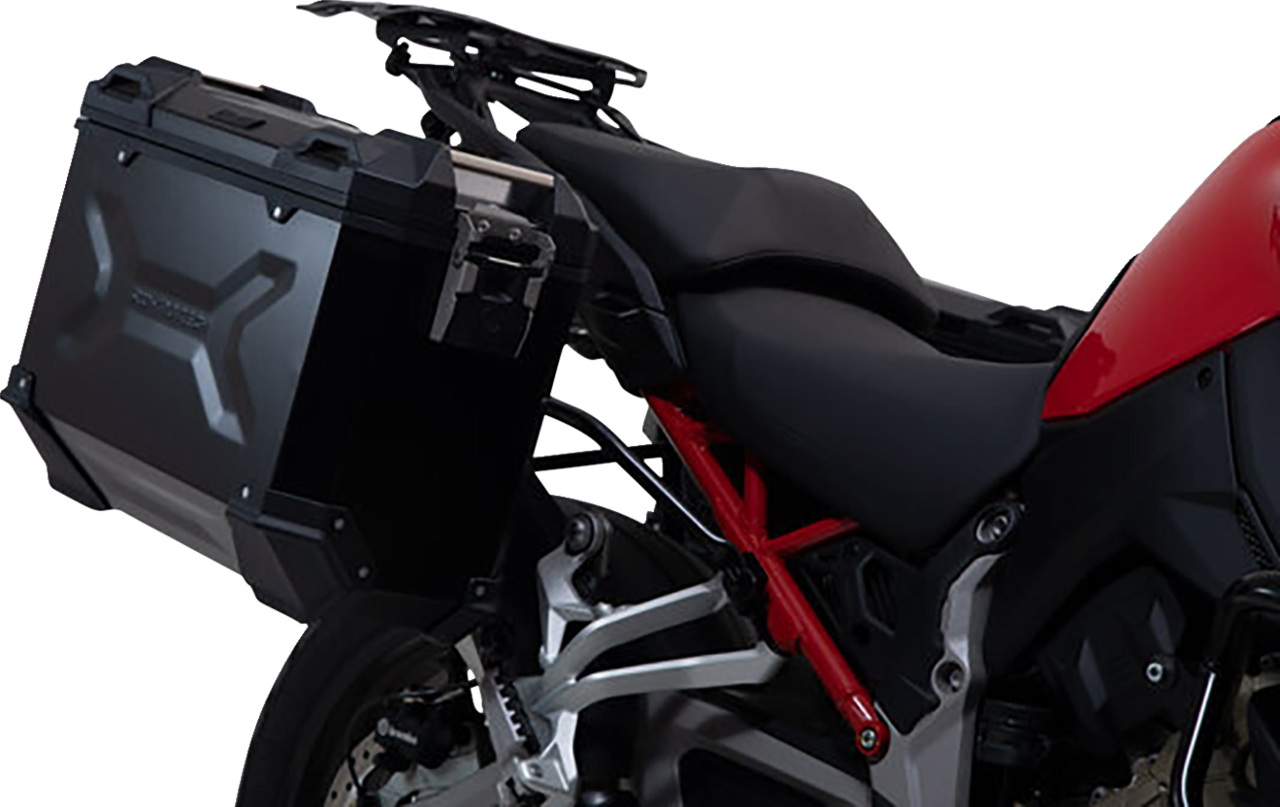 SW-Motech Adventure Luggage System Black Ducati Multistrada V4 '21-'24 - ADV.22.822.75100/B
