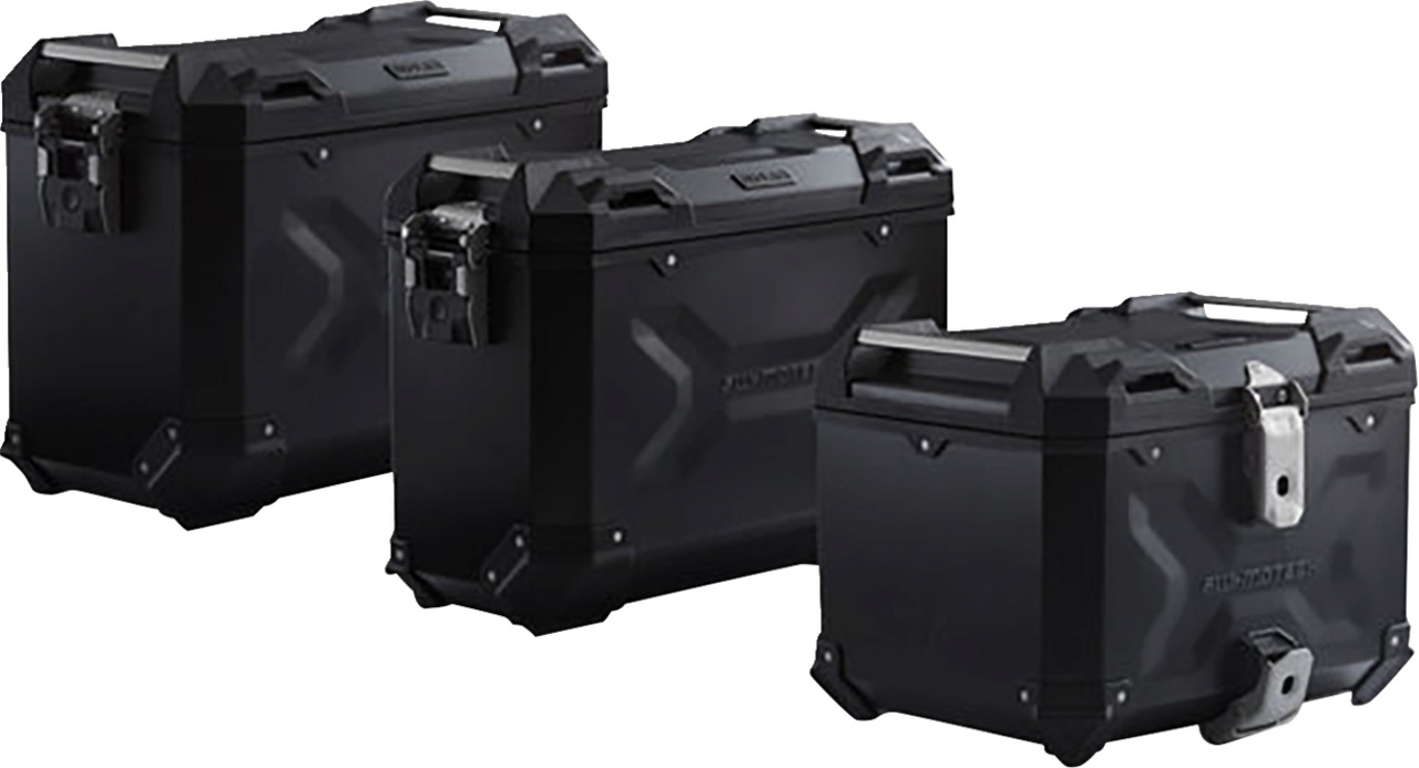 SW-Motech Adventure Luggage System Black Suzuki VStrom '14-'19 - ADV.05.440.75001/B