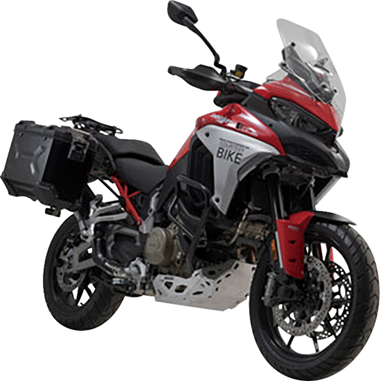 SW-Motech TRAX ADV Aluminum Case System Black Ducati Multistrada V4 '21-'24 - KFT.22.822.70200/B