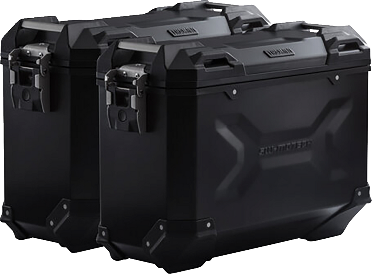 SW-Motech TRAX ADV Aluminum Case System Black BMW F 650 GS '99-'12 - KFT.07.094.70000/B