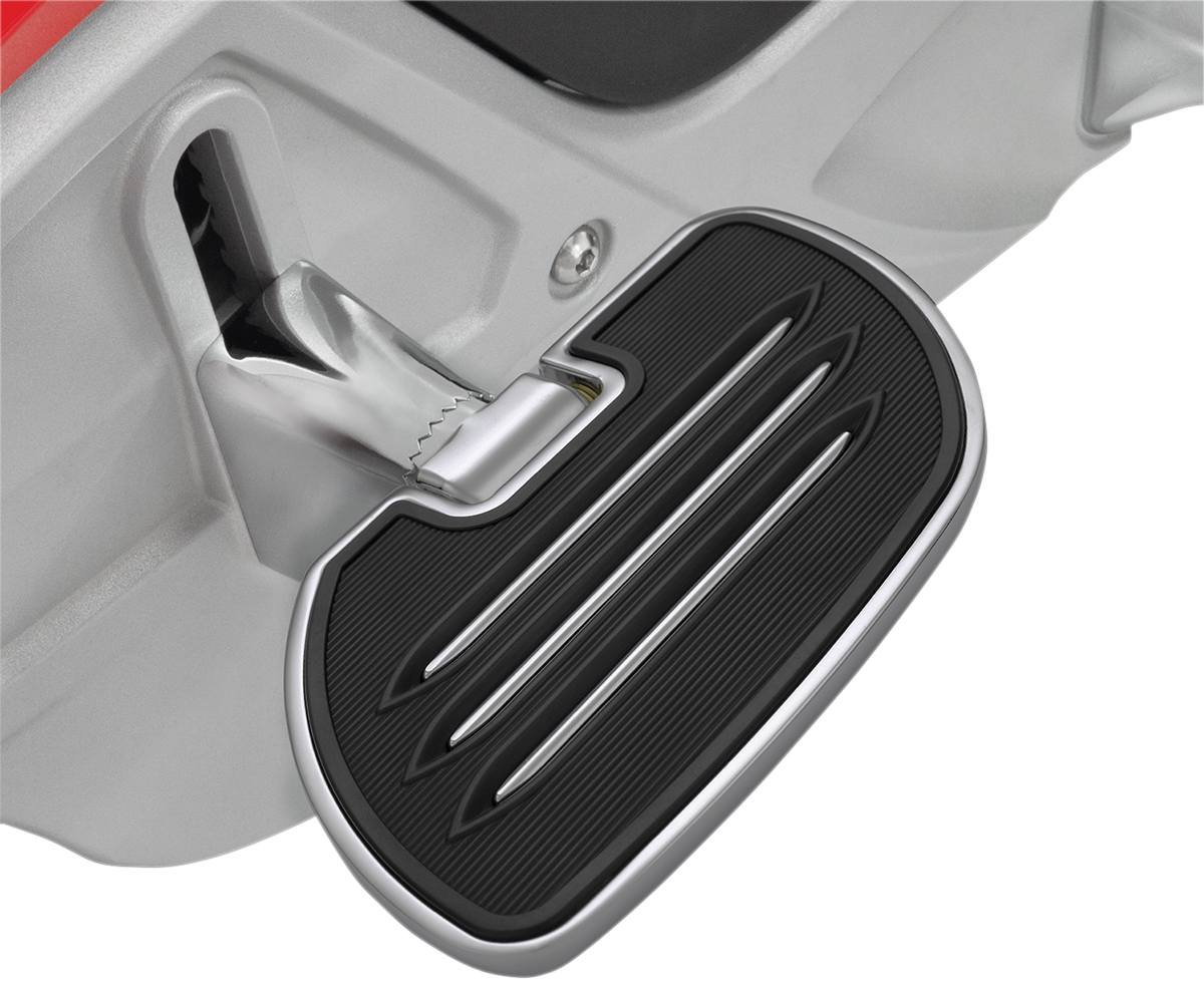 Show Chrome Passenger Floorboards Black Spyder RT - 41-185