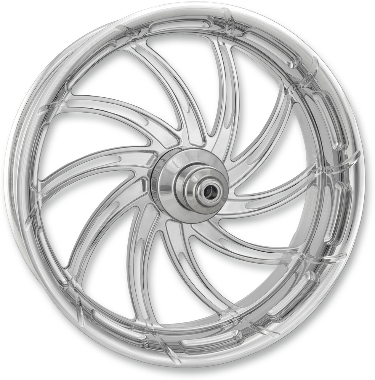 Performance Machine Wheel Supra Front Dual Disc/with ABS Chrome 21x3.5 '08+ FL - 1204-7106R-SUPAJ-CH