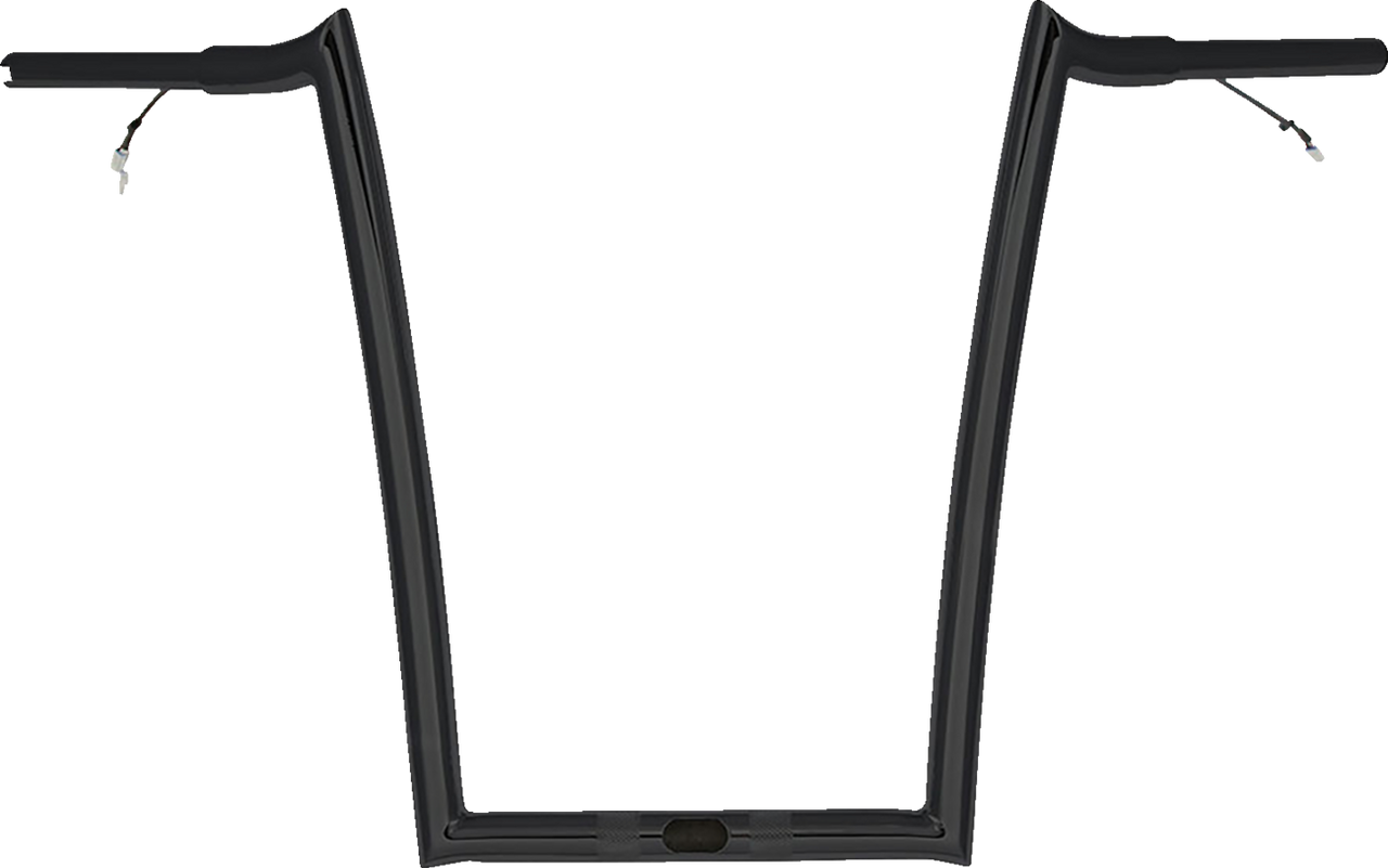 Paul Yaffe Bagger Nation Pre-Wired Handlebar OEM 16" Black - PYO:OEMPW-15L-16 B