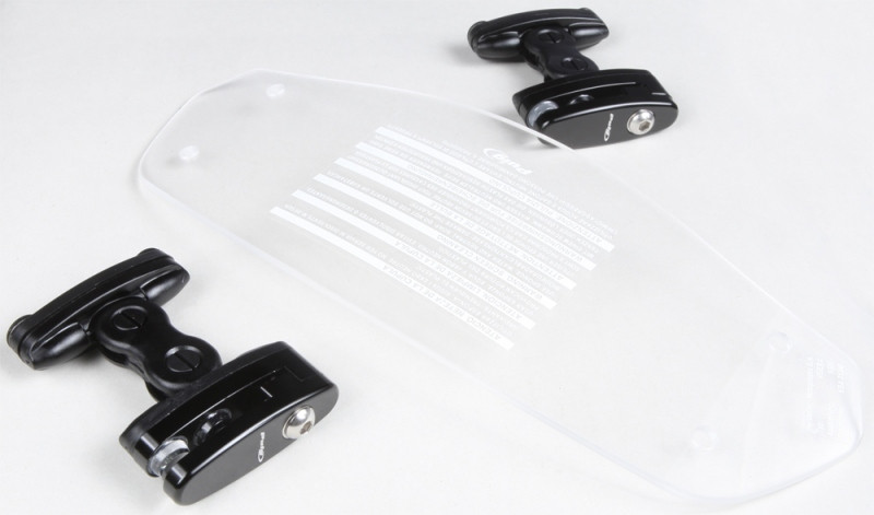 Puig Clip-On Winshield Visor Clear 315X100Mm - 6375W