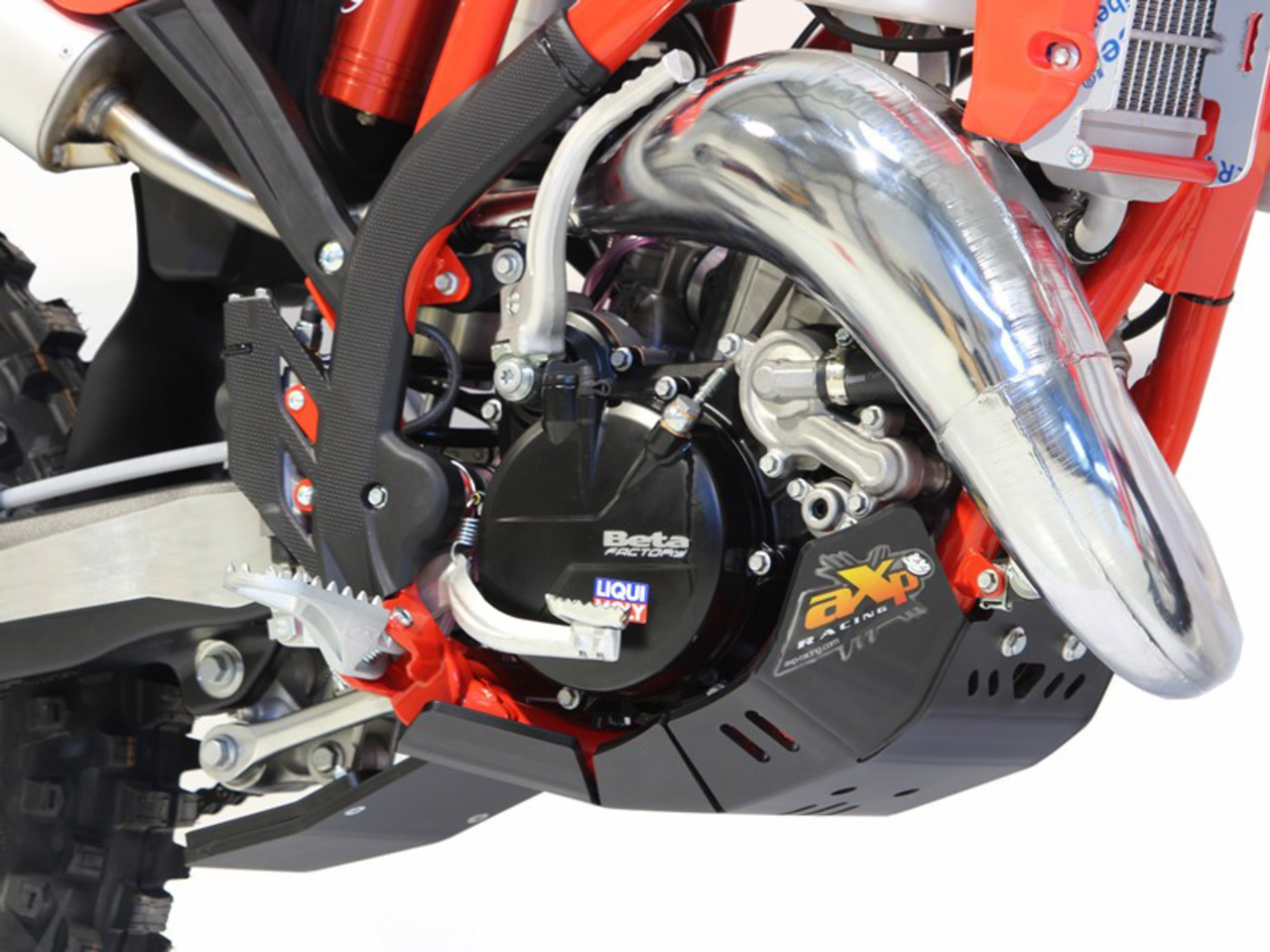 AXP Racing Xtrem Skid Plate Black Beta 125/200 RR - AX1685 - Speed Addicts