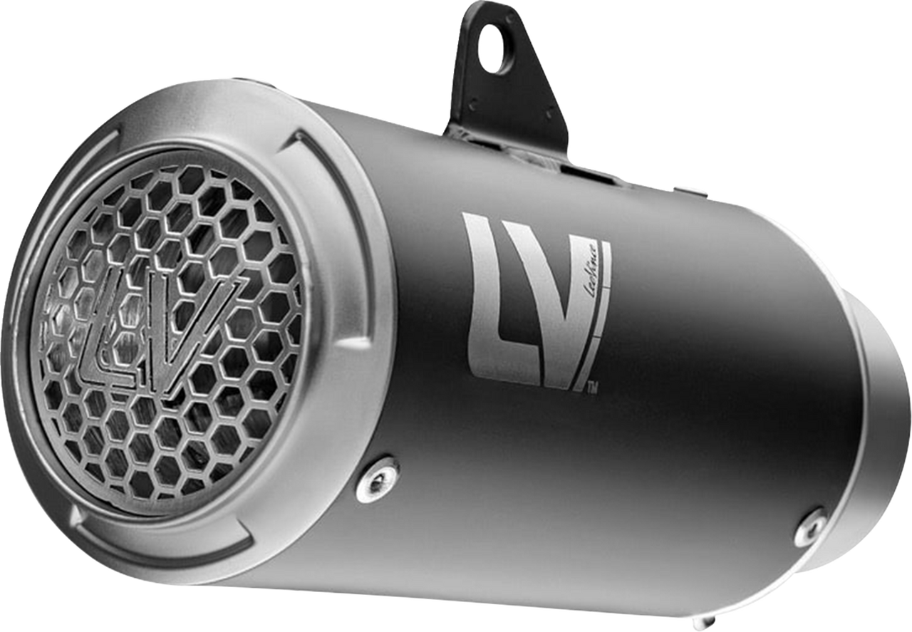 Leo Vince LV Corsa S Black Edition Slip-On Muffler Kawasaki ZX-6R - 15413SBU