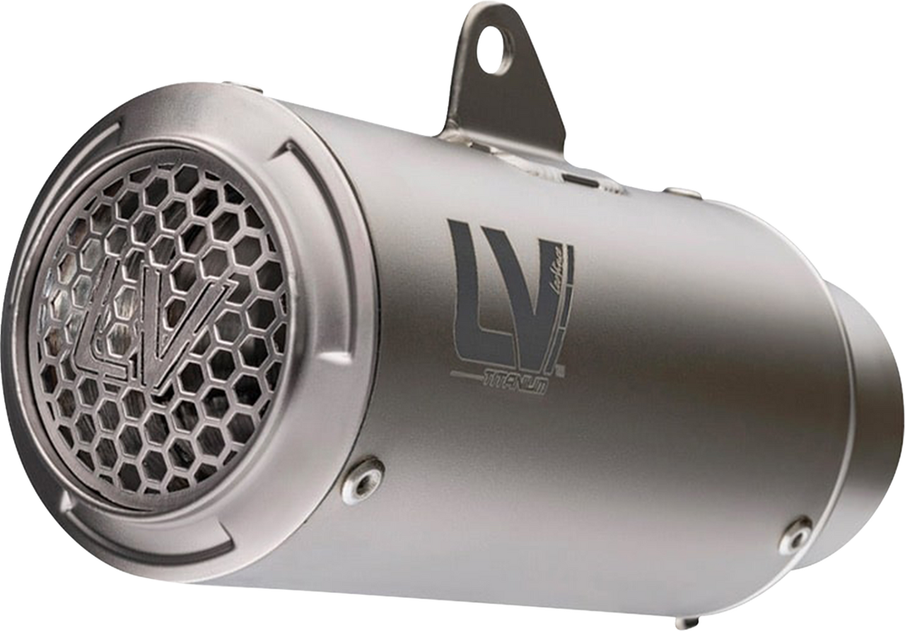Leo Vince LV Corsa S Slip-On Muffler Titanium Kawasaki ZX-6R - 15413STU