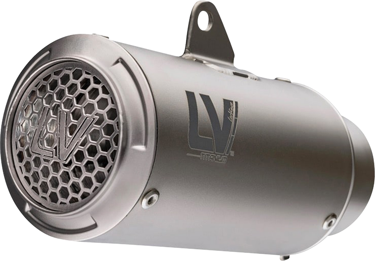 Leo Vince LV Corsa S Slip-On Muffler Titanium Kawasaki ZX-6R - 15413STU
