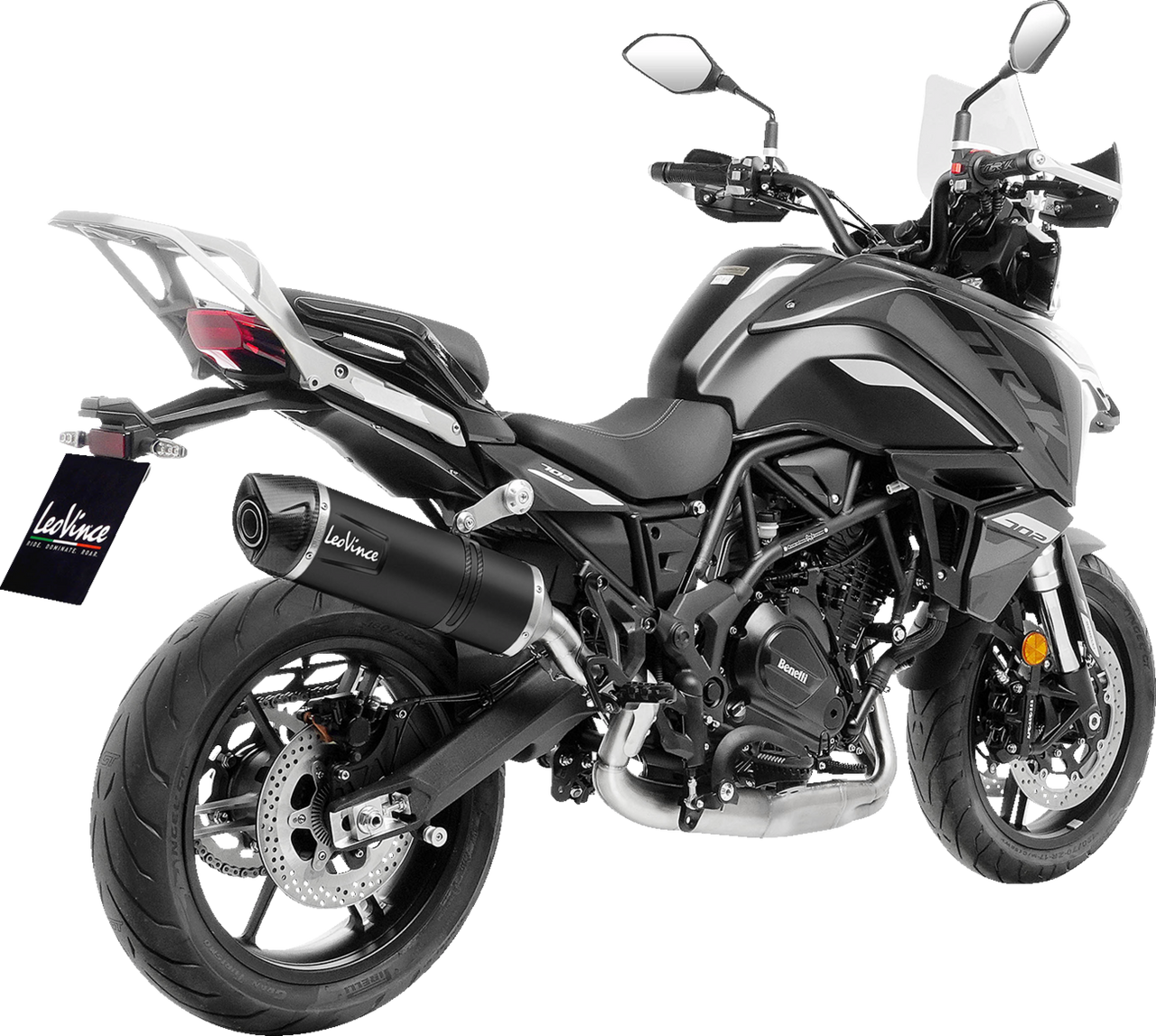 Leo Vince LV One EVO Slip-On Muffler Black Stainless Steel - 14446EBU