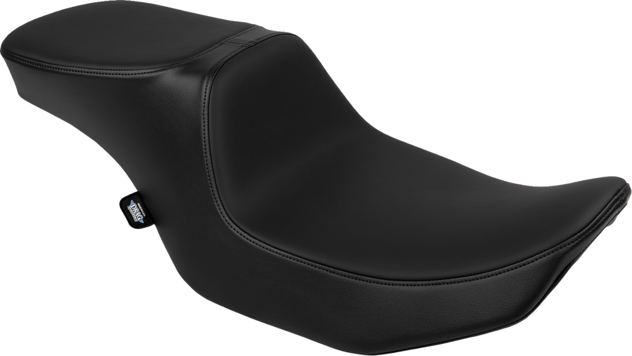 Drag Specialties Predator 2-Up Seat Solar Leather Smooth w/o Backrest FLTR/FLHX '23-'24 - 4692E