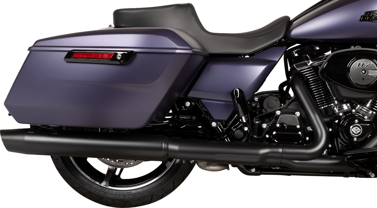 Drag Specialties Predator 2-Up Seat Solar Leather Smooth w/o Backrest FLTR/FLHX '23-'24 - 4692E