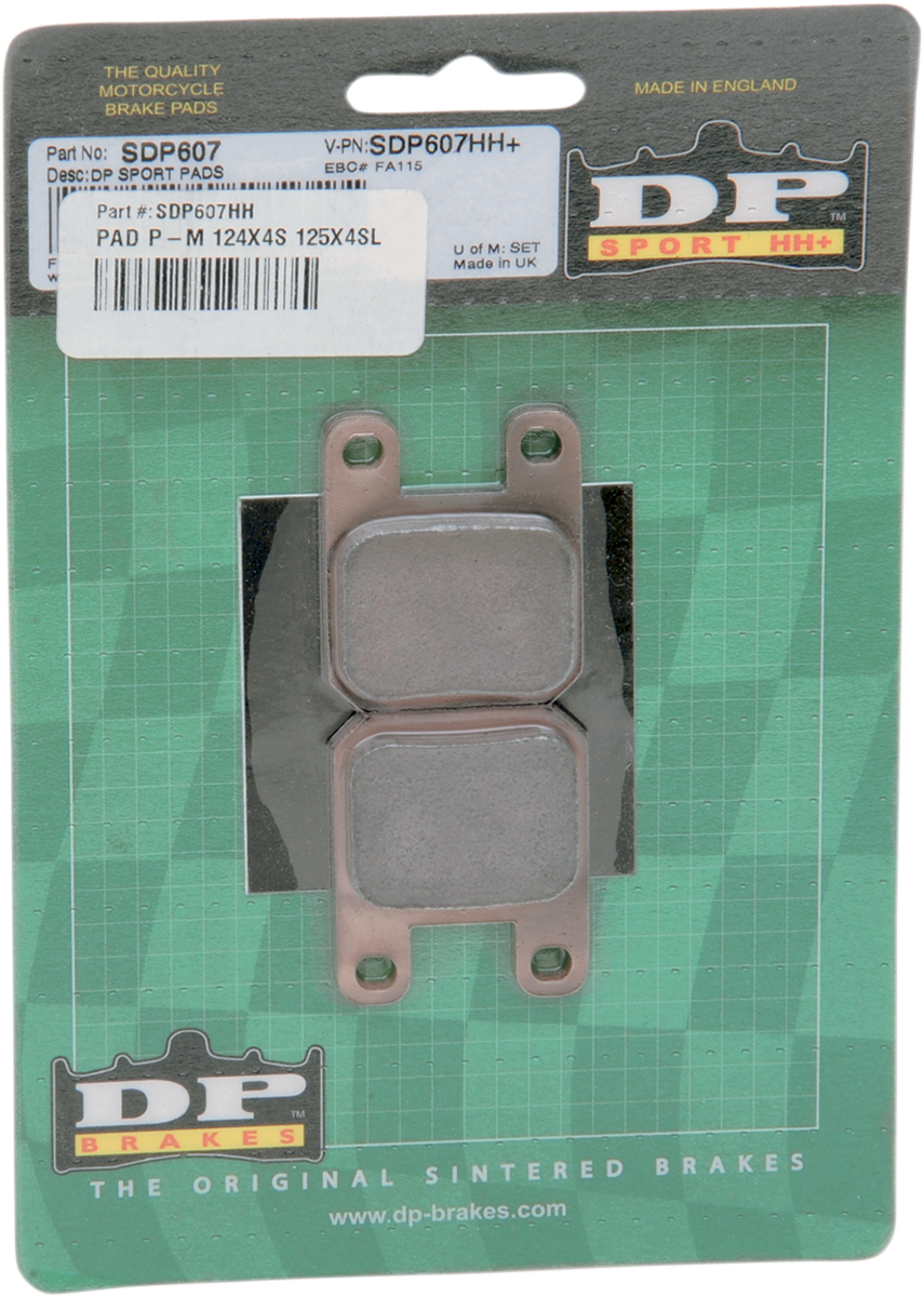 DP Brakes Sintered Brake Pads - SDP607HH